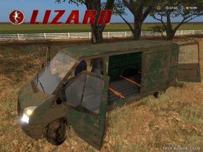 Мод "Lizard Rumbler Van" для Farming Simulator 2017