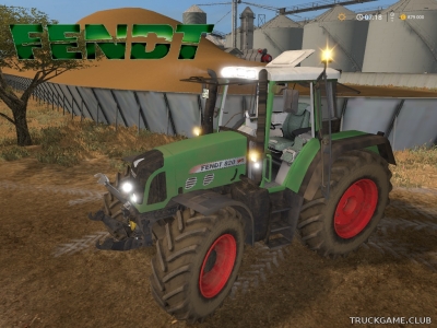 Мод "Fendt 820 Vario TMS v1.0" для Farming Simulator 2017