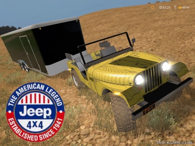 Мод "Jeep CJ5 1972 v1.0" для Farming Simulator 2017