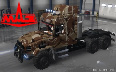 Мод "МАЗ-6440 Внедорожный" для Euro Truck Simulator 2