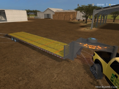 Мод "RiverBend 40FT Gooseneck v5.0" для Farming Simulator 2017
