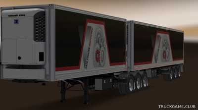 Мод "Double Trailer v3.1" для American Truck Simulator