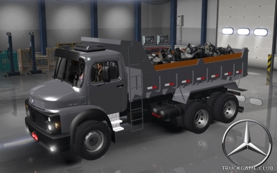 Мод "Mercedes 1518 v1.0" для Euro Truck Simulator 2
