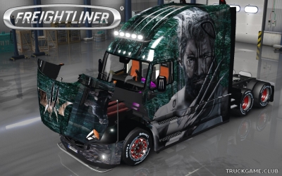 Мод "Freightliner Cascadia 2018 v4.1" для Euro Truck Simulator 2