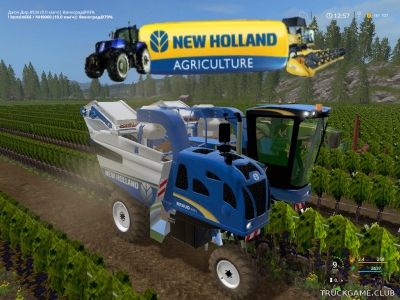 Мод "New Holland 9060L v1.0" для Farming Simulator 2017