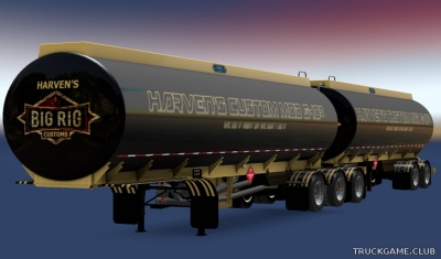 Мод "B-Train Tankers v1.0" для American Truck Simulator