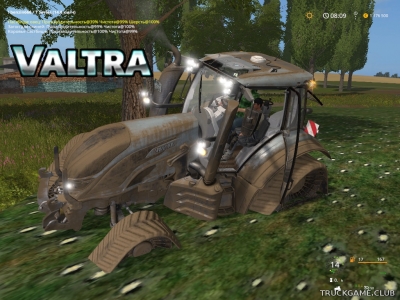Мод "Valtra T FL v1.1" для Farming Simulator 2017