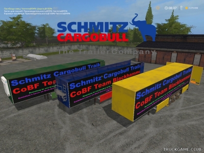 Мод "Schmitz CargoBull v1.2" для Farming Simulator 2017