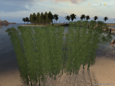 Мод "Placeable Bamboo v1.0" для Farming Simulator 2017