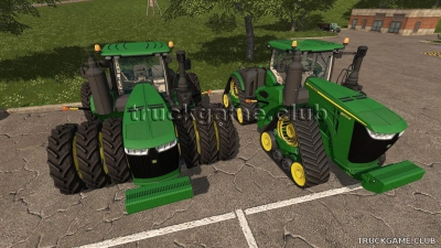 Мод "John Deere 9R v 1.0" для Farming Simulator 2017