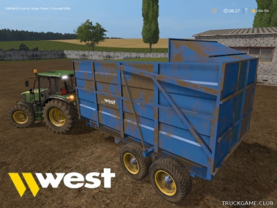 Мод "West Silage 10t v1.0" для Farming Simulator 2017