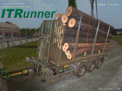 Мод "HKL Wood Container ALW v1.0" для Farming Simulator 2017