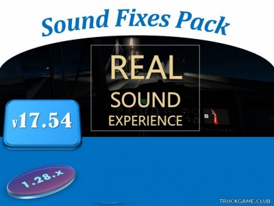 Мод "Sound Fixes Pack v17.54" для American Truck Simulator