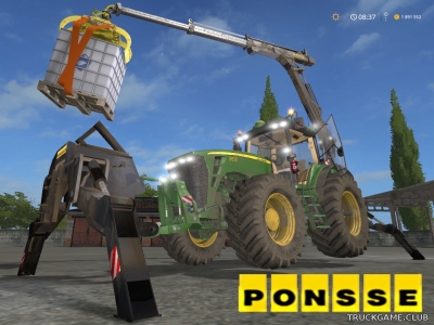 Мод "Ponsse Crane v1.3" для Farming Simulator 2017