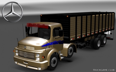 Мод "Mercedes AGL Series v1.0" для Euro Truck Simulator 2