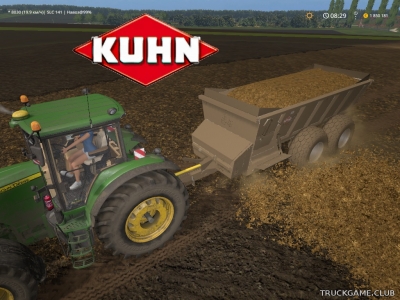 Мод "Kuhn Knight SLC 141 v2.0" для Farming Simulator 2017