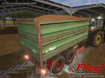 Мод "Fliegl TDK 255 Custom v1.0" для Farming Simulator 2017