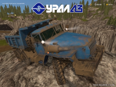 Мод "Урал-4320-41 v1.1" для Farming Simulator 2017