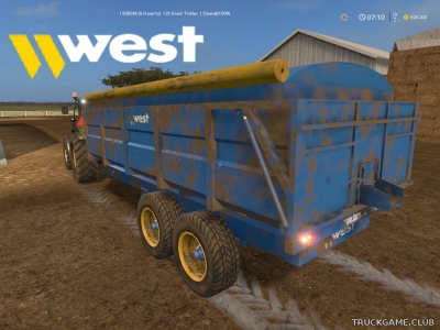 Мод "West Grain 12t v1.0" для Farming Simulator 2017