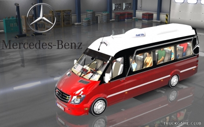 Мод "Mercedes Sprinter 2017" для American Truck Simulator