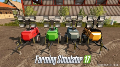 Мод "Construction Light Trailer V2.0" для Farming Simulator 2017