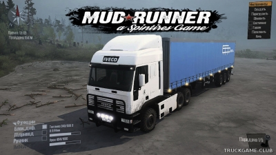 Мод "Iveco Eurotech" для Spintires: MudRunner
