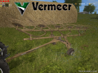 Мод "Vermeer Rake 1224 v1.0" для Farming Simulator 2017