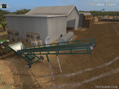 Мод "Bale Wood Convoyer Belt v1.0" для Farming Simulator 2017