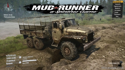 Мод "Урал-375Д" для Spintires: MudRunner