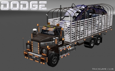 Мод "Dodge CNT 900 Colombian" для Euro Truck Simulator 2