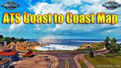Мод "Coast to Coast v2.3.3" для American Truck Simulator