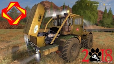 Мод "К-700 v1.2" для Farming Simulator 2017
