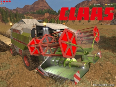 Мод "Claas C540 Folding v1.1" для Farming Simulator 2017