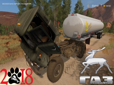 Мод "ГАЗ 66 v1.0" для Farming Simulator 2017