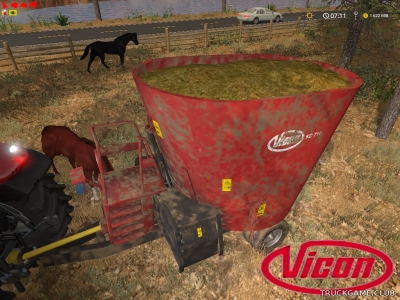 Мод "Vicon KD 714 v1.0" для Farming Simulator 2017
