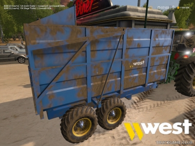 Мод "West Silage 10t v1.1" для Farming Simulator 2017