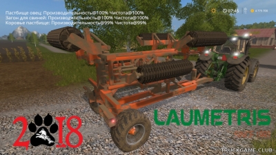 Мод "Laumetris TVL 10 v1.0" для Farming Simulator 2017