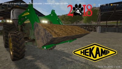 Мод "Hekamp Bucket v1.0" для Farming Simulator 2017