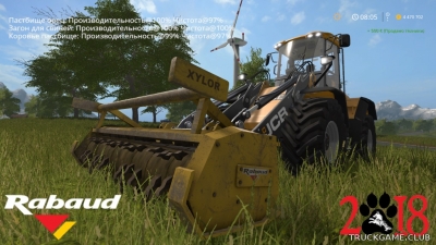 Мод "Rabaud Xylor v1.0" для Farming Simulator 2017