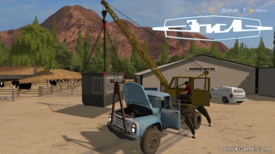 Мод "ЗиЛ-130 Кран v1.0" для Farming Simulator 2017