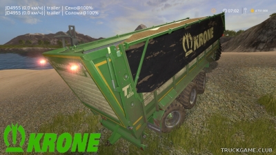 Мод "Krone TX 560 D v1.0" для Farming Simulator 2017