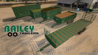 Мод "Bailey Trailers v1.0" для Farming Simulator 2017