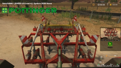 Мод "Poettinger Synkro 3030 Nova v1.0" для Farming Simulator 2017