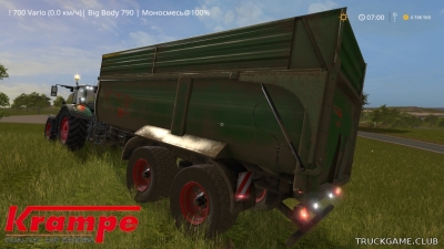 Мод "Krampe BB 790 v1.1" для Farming Simulator 2017