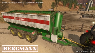 Мод "Bergmann GTW 430 v1.0" для Farming Simulator 2017