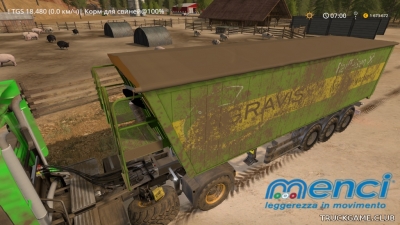 Мод "Menci Agrarvis Trailer v2.1" для Farming Simulator 2017