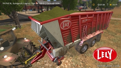 Мод "Lely Tigo XR 100D v3.0" для Farming Simulator 2017