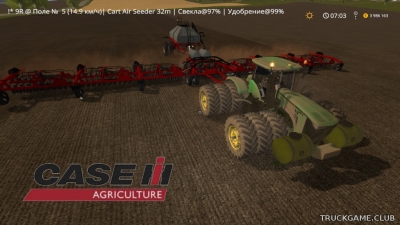 Мод "Case IH Cart Air Seeder v1.0" для Farming Simulator 2017