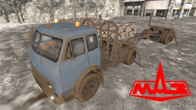 Мод "МАЗ-504 Лесовоз v1.0" для Farming Simulator 2017