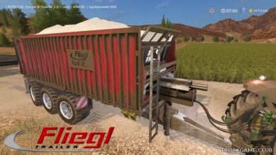 Мод "Fliegl ASW 381 v1.1" для Farming Simulator 2017
